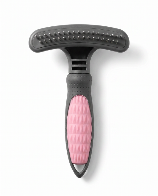 Tangle-Tamer Double-Row Pet Undercoat Rake