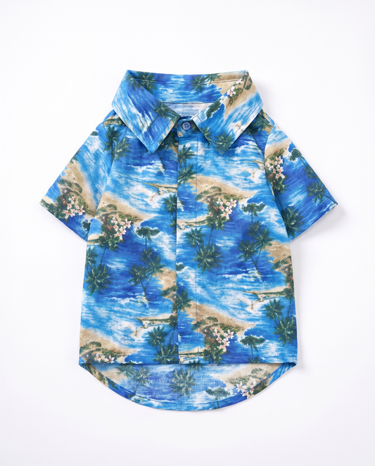 Island Escape Pet Hawaiian Shirt