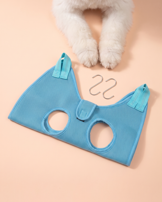 Cloud-Nine Light Blue Pet Grooming Hammock