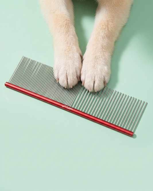 Silky-Smooth Dual-Length Pet Grooming Comb
