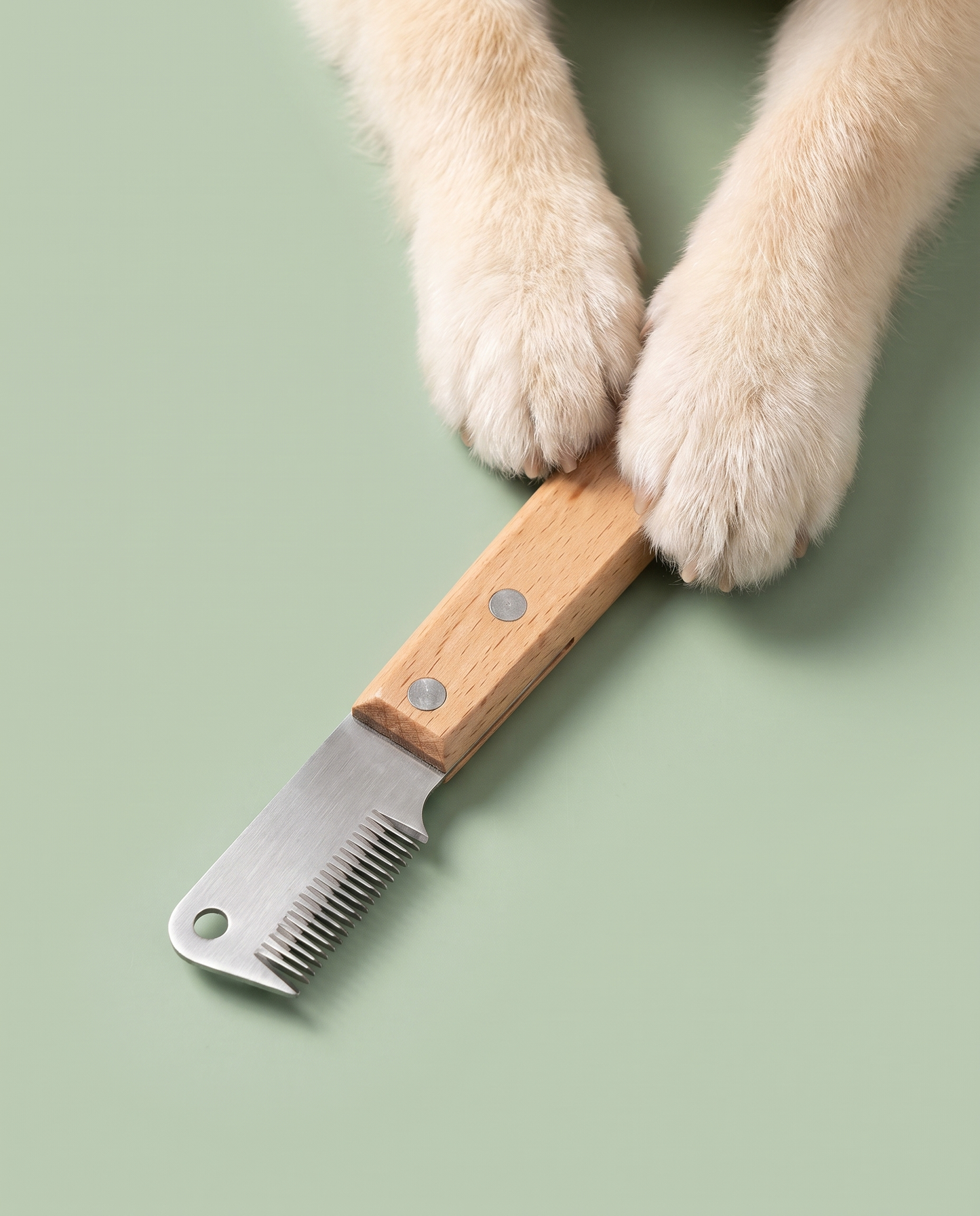 Woody-Groom Professional Pet Stripping Knife