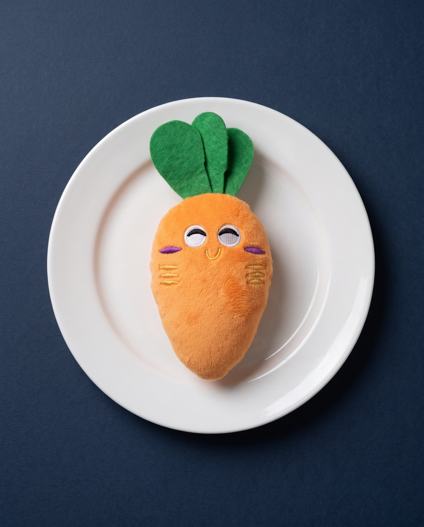 Carrot Dream Buddy Plush Dog Toy