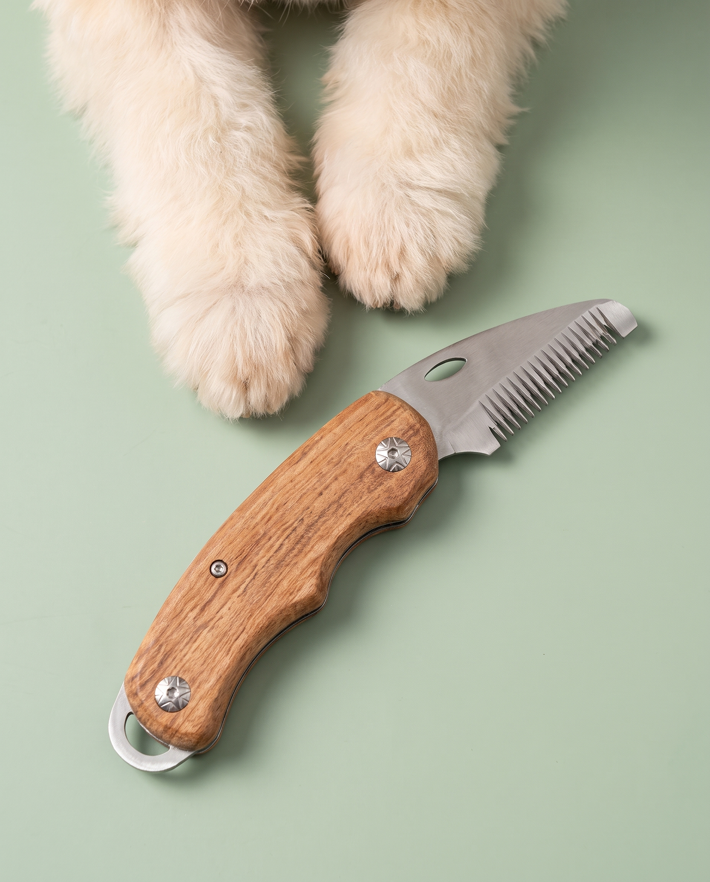 Cloud-Nine Self-Cleaning Pet Slicker Brush