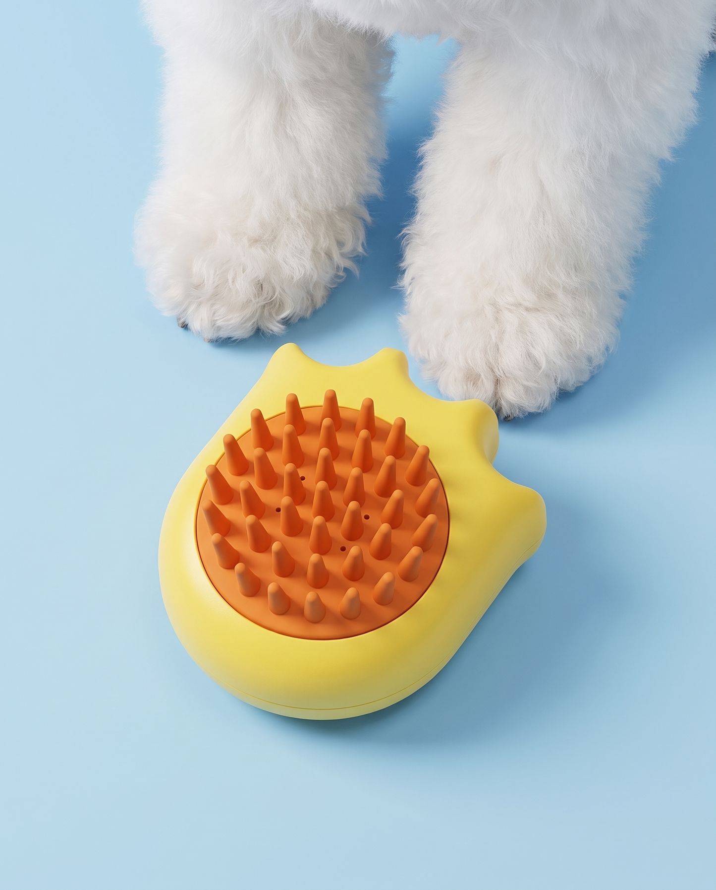 Suds & Scrub Silicone Pet Bath Brush