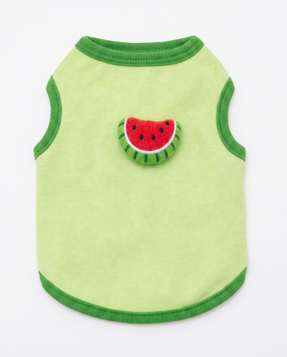 Watermelon Pop Plush Pet Tank