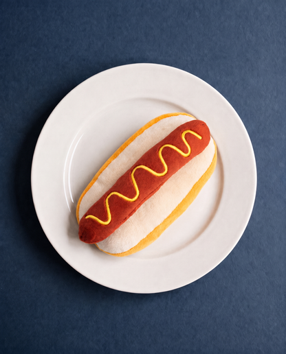 Picnic Pup Hot Dog Plush Toy