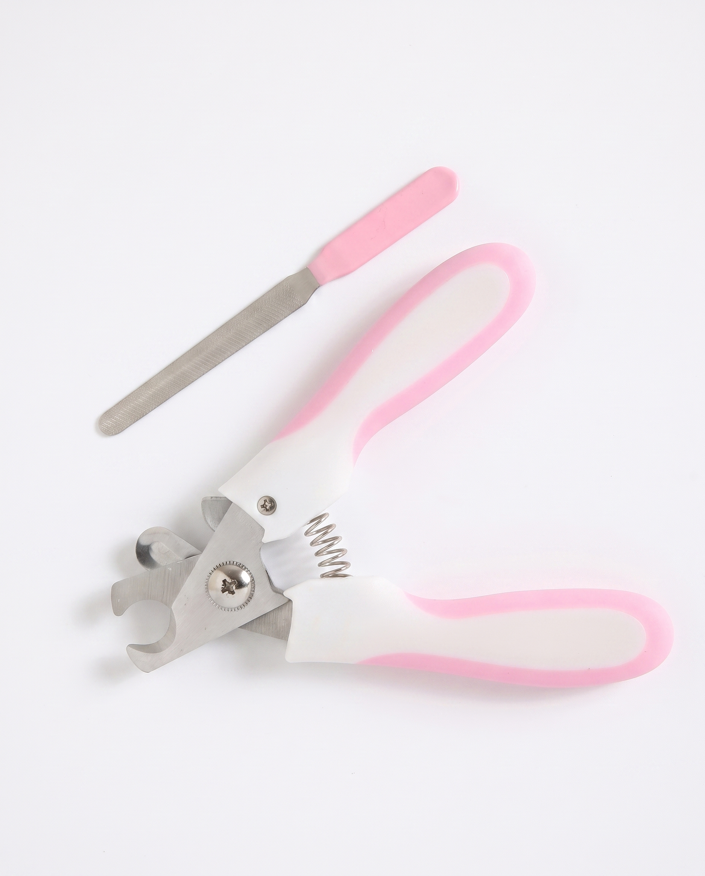 Pretty-in-Pink Pet Nail Clipper & File Set