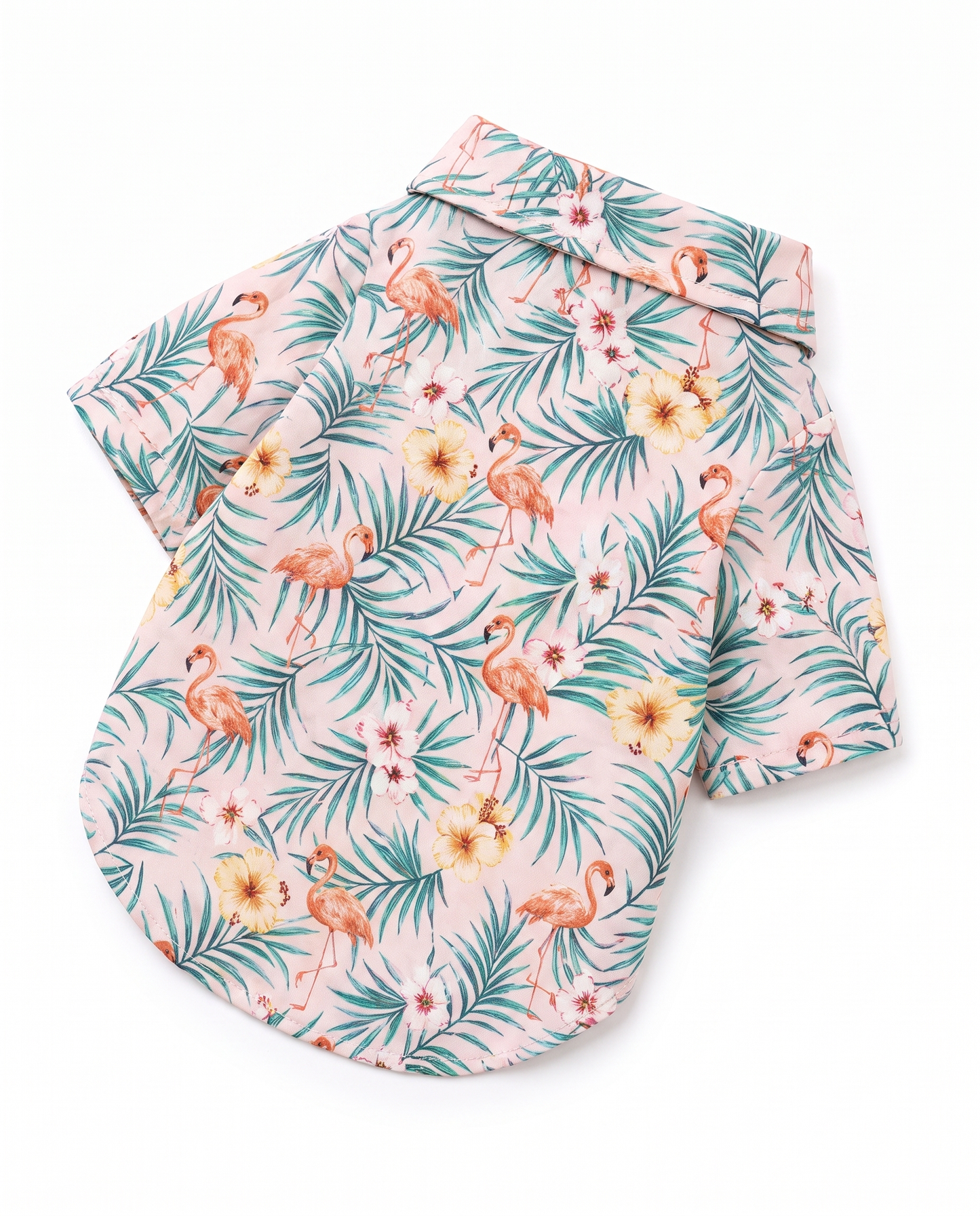 Flamingo Breeze Pet Hawaiian Shirt