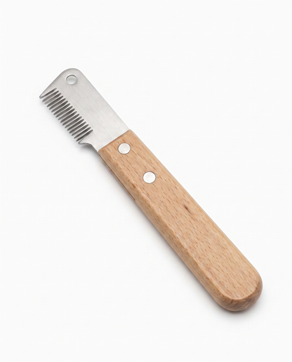 Woody-Groom Professional Pet Stripping Knife