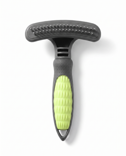 Tangle-Tamer Double-Row Pet Undercoat Rake