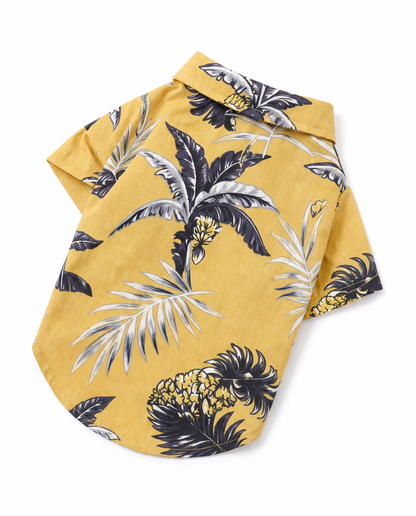 Golden Island Palm Pet Shirt