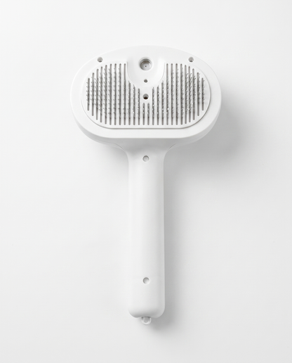 Vapor-Glow Self-Cleaning Misting Slicker Brush