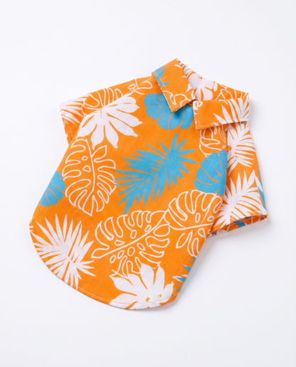 Tropical Sunset Hawaiian Pet Shirt