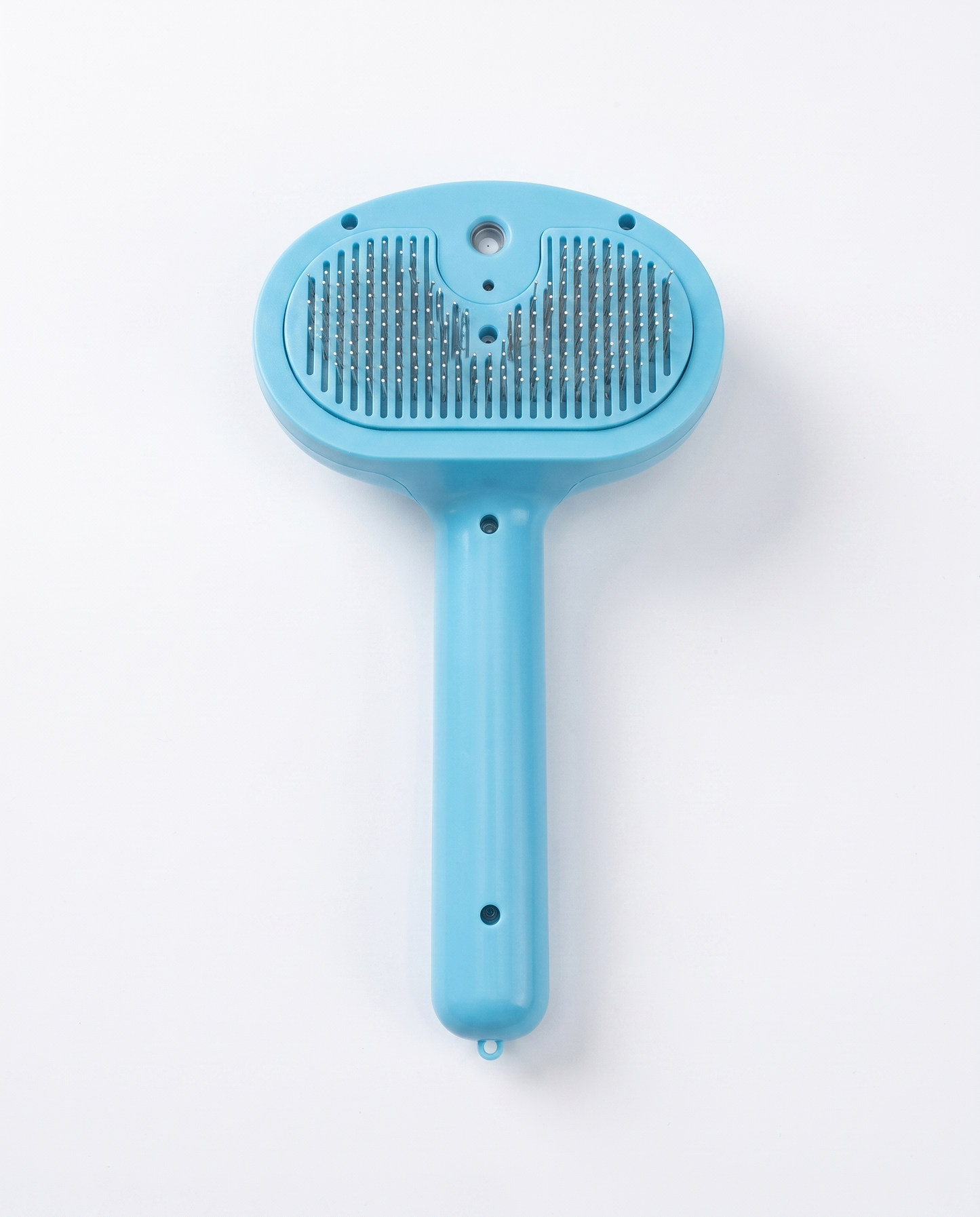 Vapor-Glow Self-Cleaning Misting Slicker Brush