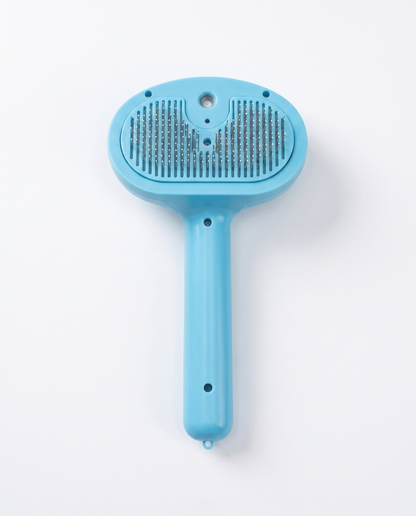 Vapor-Glow Self-Cleaning Misting Slicker Brush