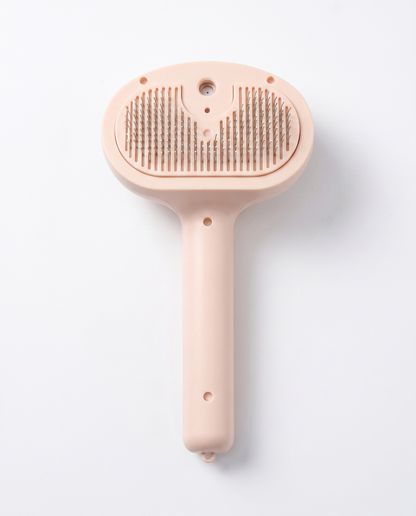Vapor-Glow Self-Cleaning Misting Slicker Brush