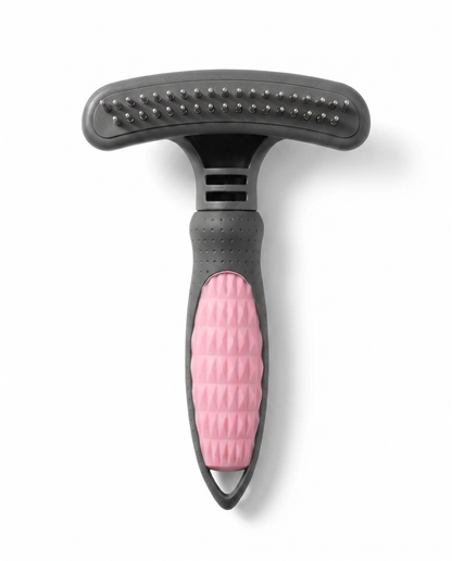 Tangle-Tamer Double-Row Pet Undercoat Rake