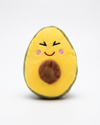 Happy Avocado Buddy Plush Dog Toy