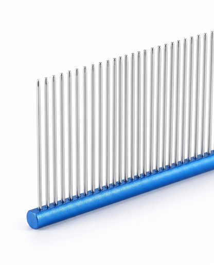Silky-Smooth Dual-Length Pet Grooming Comb