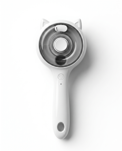 Purr-fect Mist Self-Cleaning Pet Grooming Brush