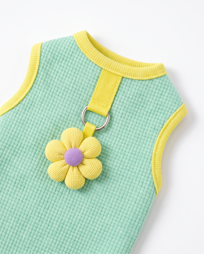 Lemon Lime Daisy Harness Vest