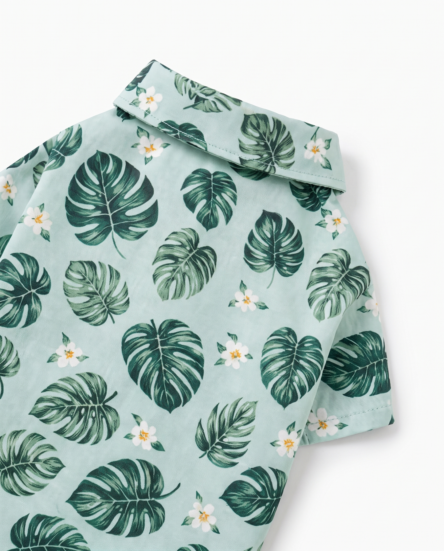 Tropical Monstera Pet Hawaiian Shirt