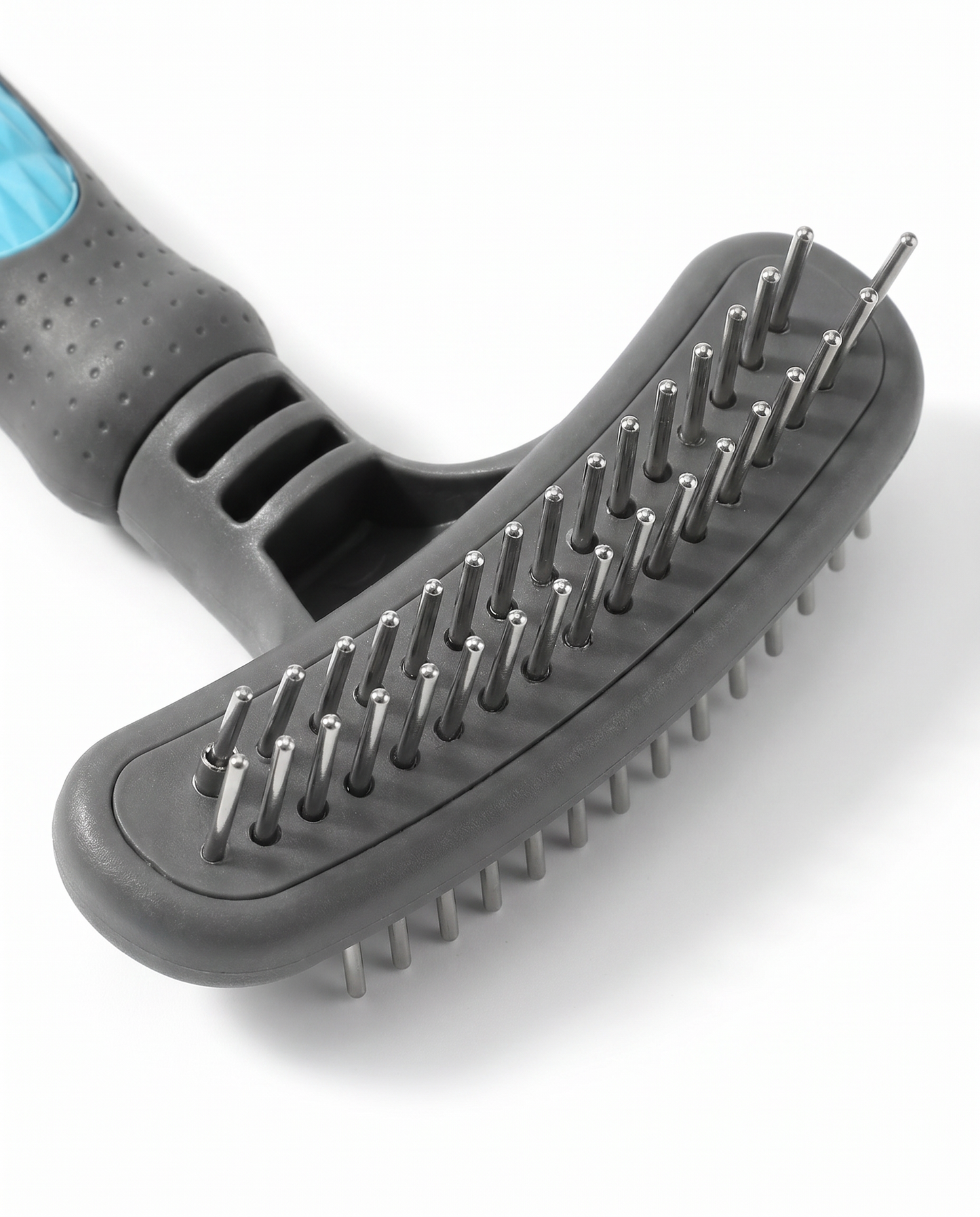Tangle-Tamer Double-Row Pet Undercoat Rake