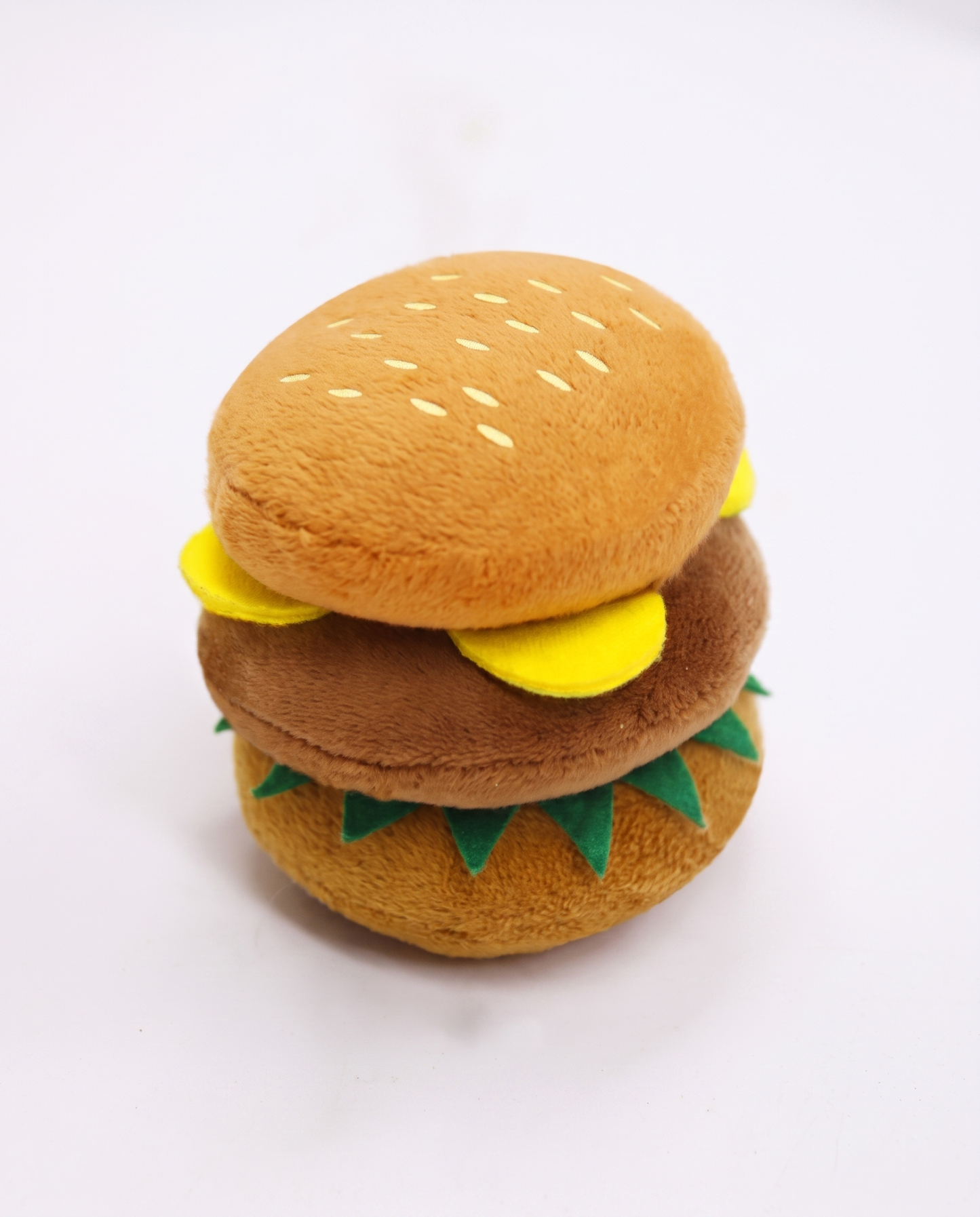 Cheeseburger Buddy Plush Dog Toy