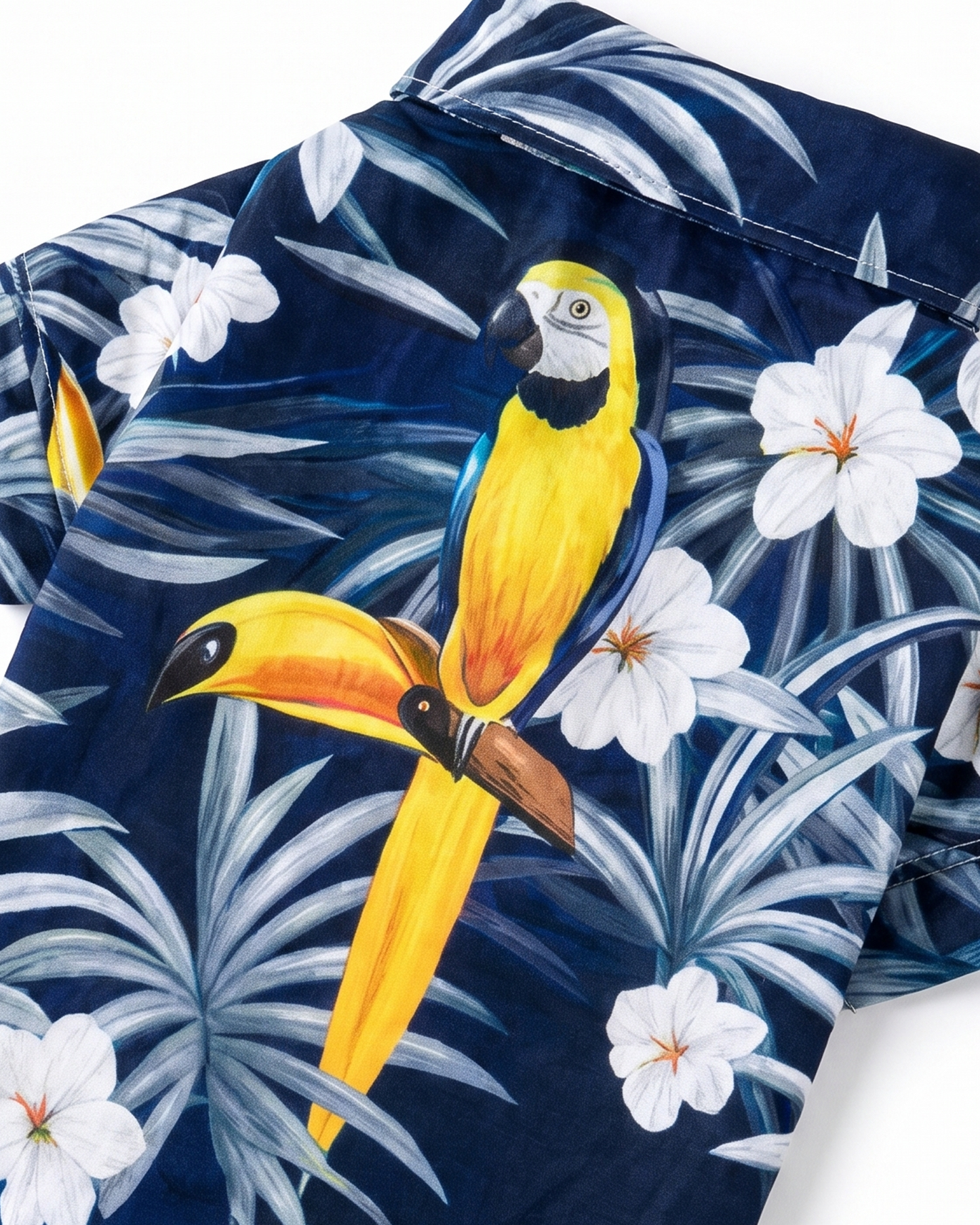 Midnight Paradise Tropical Pet Shirt