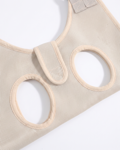 Paws-off-the-Floor Beige Pet Grooming Hammock