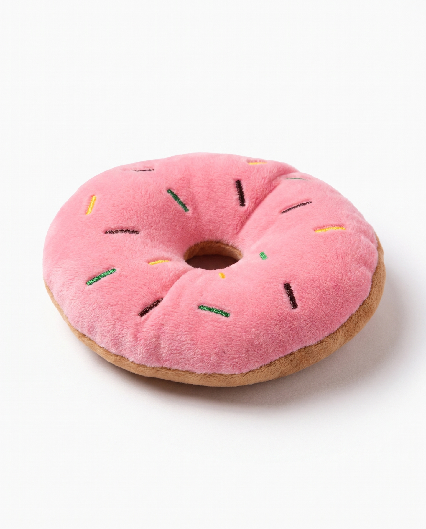 Sweet Sprinkle Donut Plush Dog Toy
