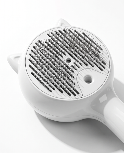 Purr-fect Mist Self-Cleaning Pet Grooming Brush