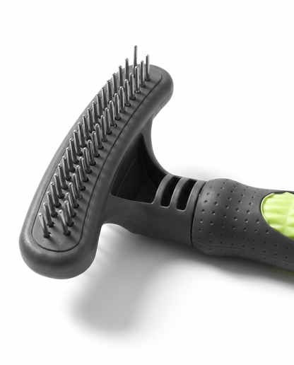 Tangle-Tamer Double-Row Pet Undercoat Rake