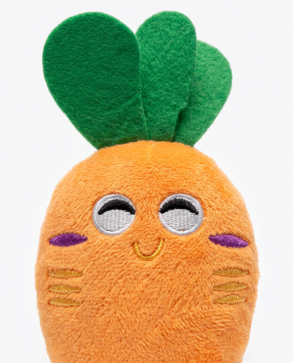 Carrot Dream Buddy Plush Dog Toy