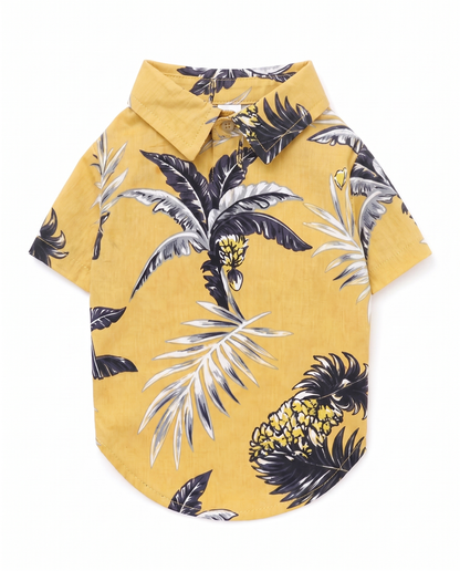 Golden Island Palm Pet Shirt