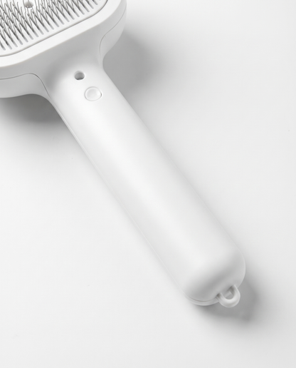 Vapor-Glow Self-Cleaning Misting Slicker Brush