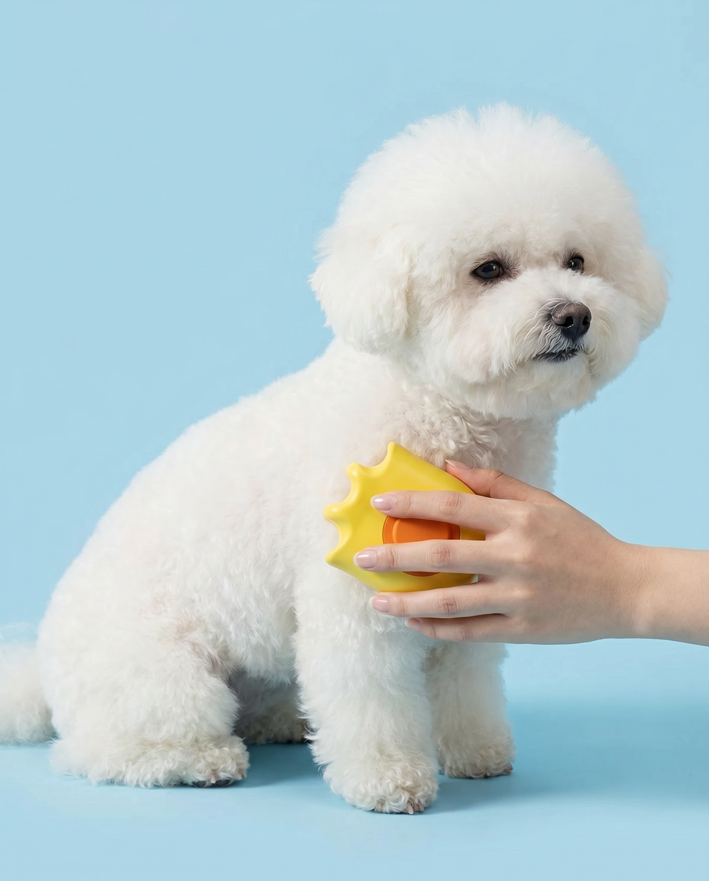 Suds & Scrub Silicone Pet Bath Brush