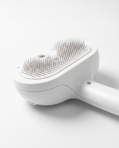 Vapor-Glow Self-Cleaning Misting Slicker Brush