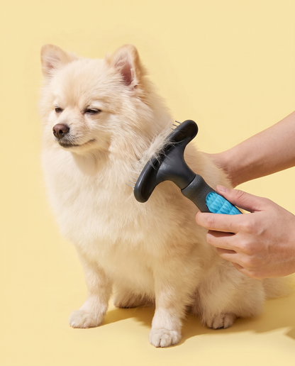 Tangle-Tamer Double-Row Pet Undercoat Rake