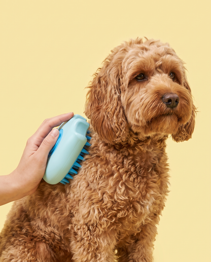 Suds & Scrub Silicone Pet Bath Brush