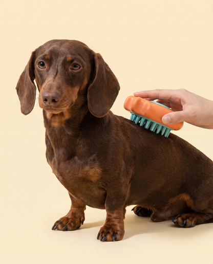 Suds & Scrub Silicone Pet Bath Brush
