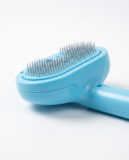 Vapor-Glow Self-Cleaning Misting Slicker Brush