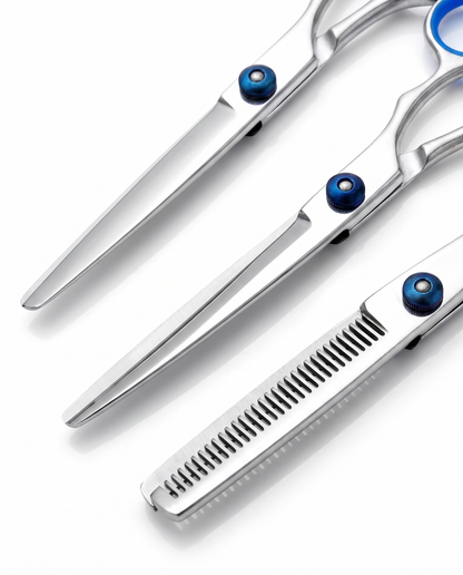 Paws & Polish 3-Piece Pet Grooming Scissors Kit