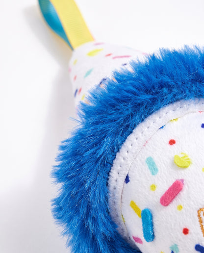 Paw-ty Time Birthday Hat Plush Dog Toy
