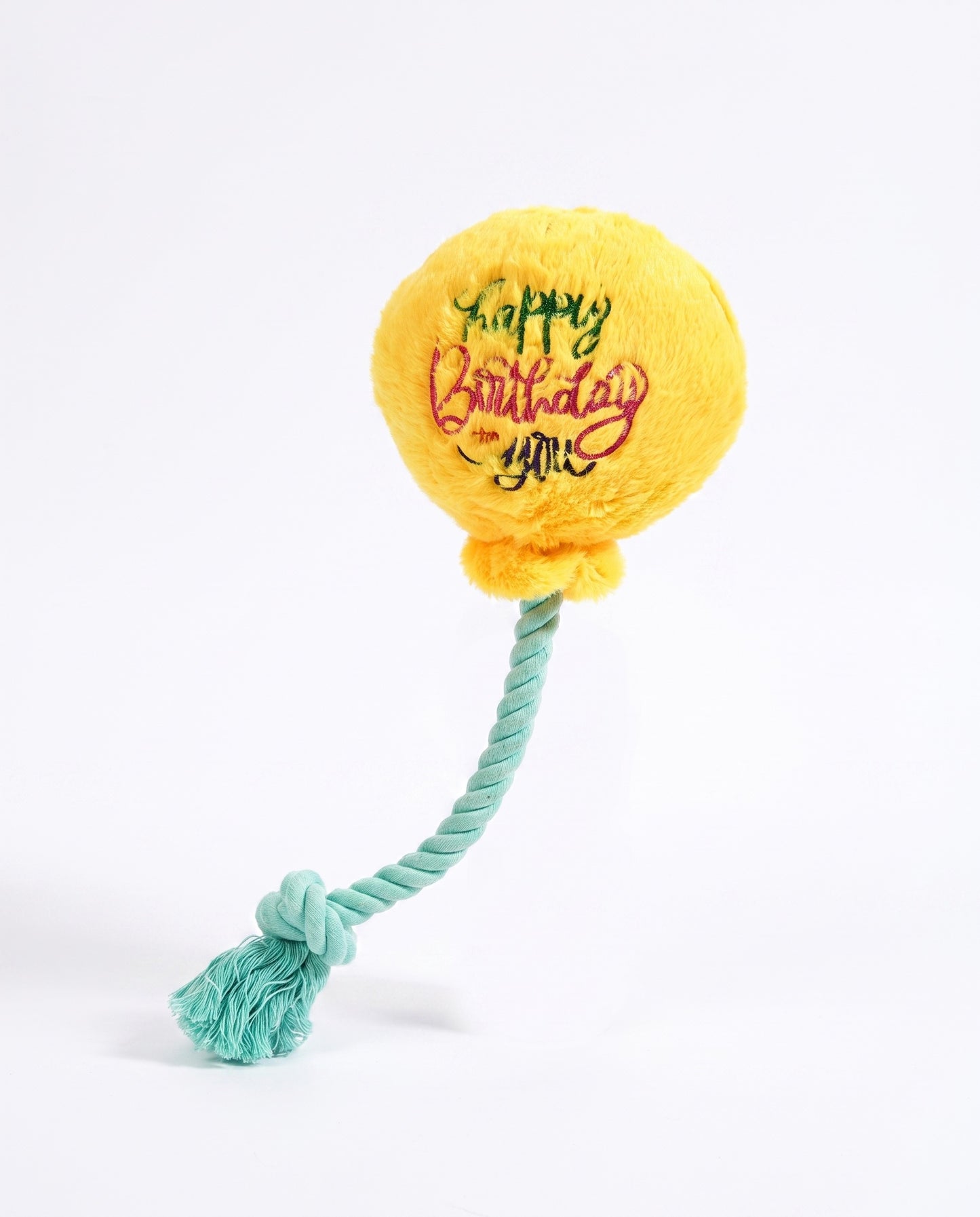 Pawsome Birthday Balloon Bouquet Plush Dog Toy