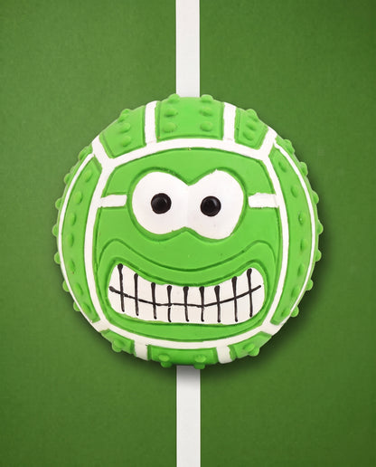 Grinning Goalie Pup Ball