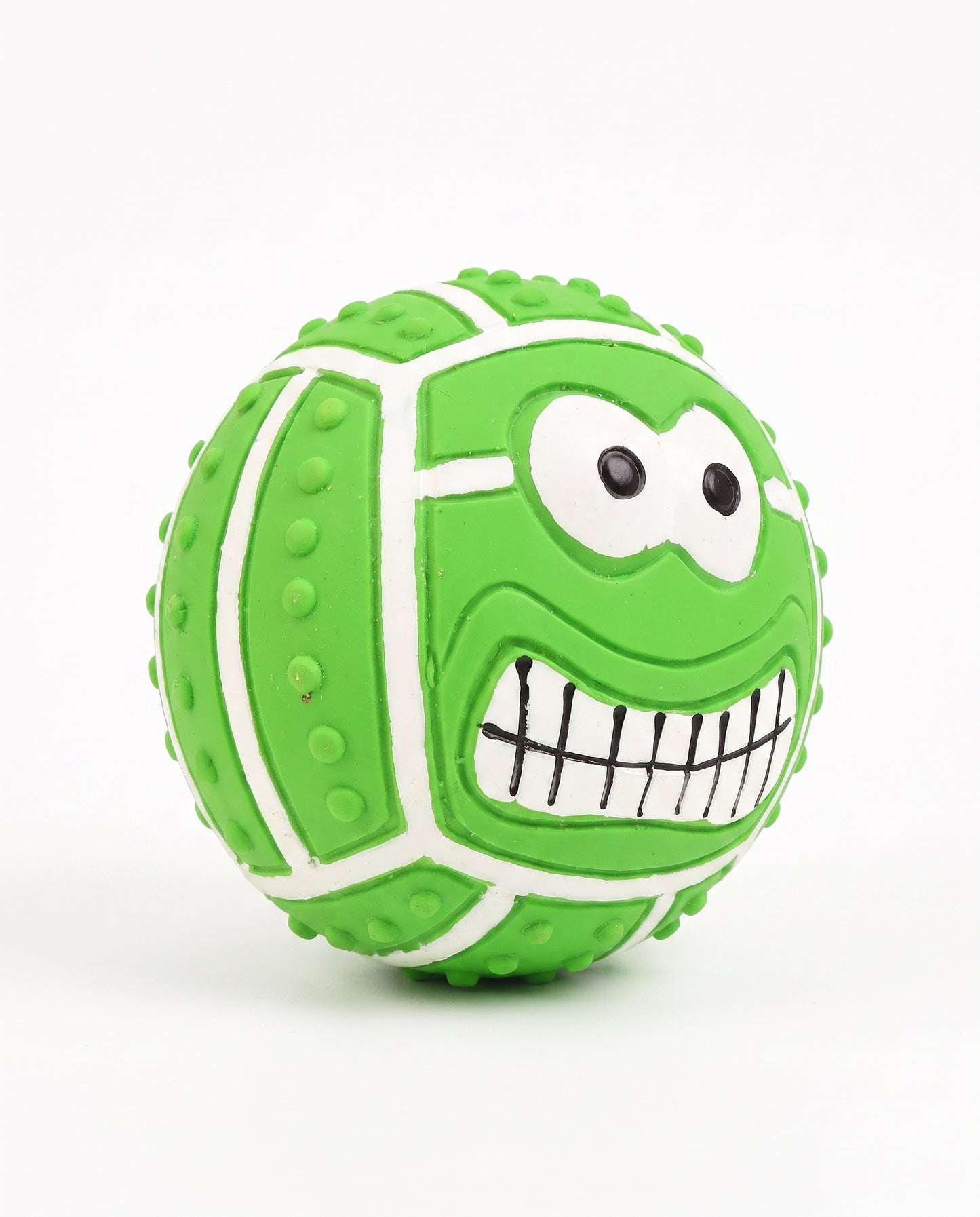 Grinning Goalie Pup Ball