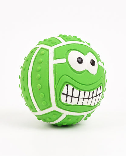 Grinning Goalie Pup Ball