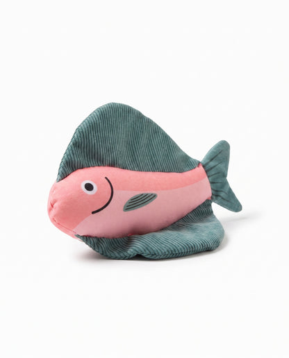 Happy Fish Crinkle Plush Toy