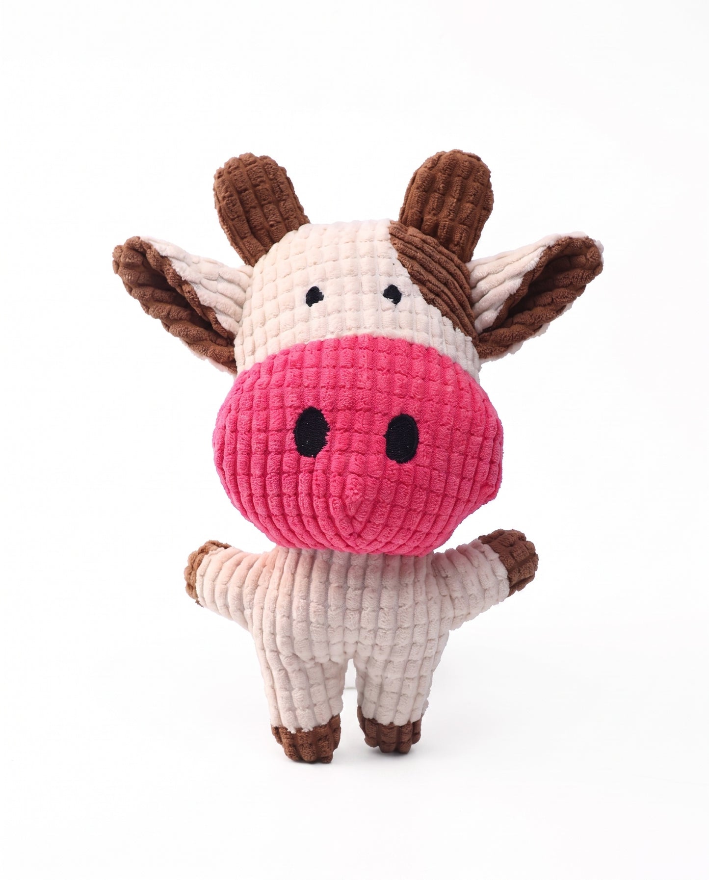 Moo Moo Cow Plush Dog Toy